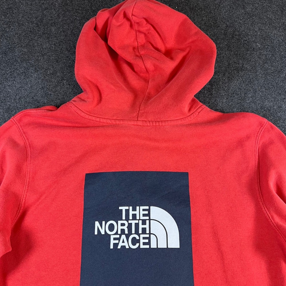 The North Face Mens Red Box Logo Never Stop Exploring Pullover Hoodie Size M - Picture 12 of 14